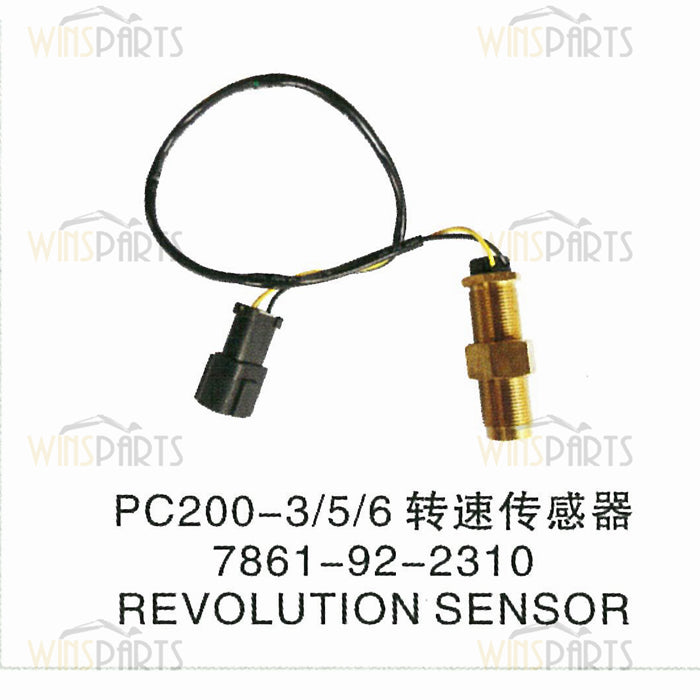 7861-92-2310 S6D95L 6D140 SENSOR ENGINE REVOLUTION KOMATSU