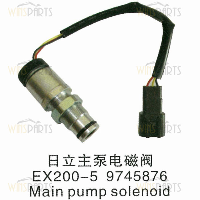 9745876 4367899 Main Hydraulic Pump Solenoid Valve SENSOR