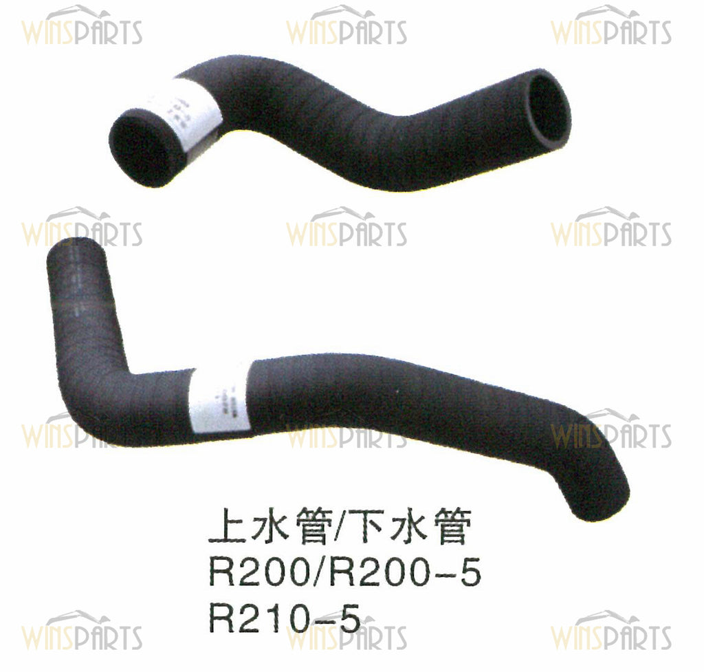 E111-4003 E111-4004 Water Radiator Hose For Hyundai R210E R200-5