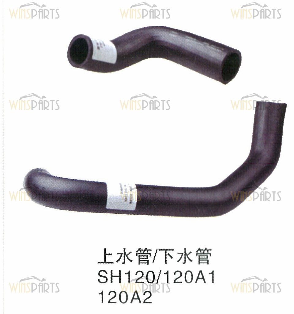 KAH0670 KNH0669 Water Radiator Hose Sumitomo SH120 SH120A1