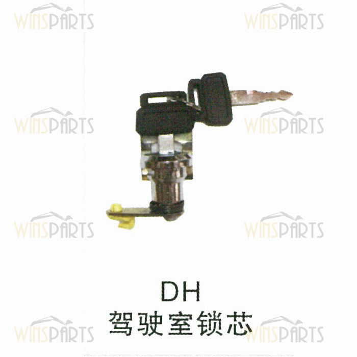 Doosan Daewoo Excavator Cab Side Door KEY Lock