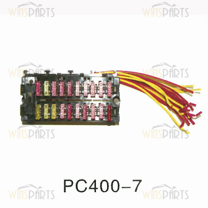 PC400-7 Relay Fuse Box Assembly Relays Switch with Harness KOMATSU