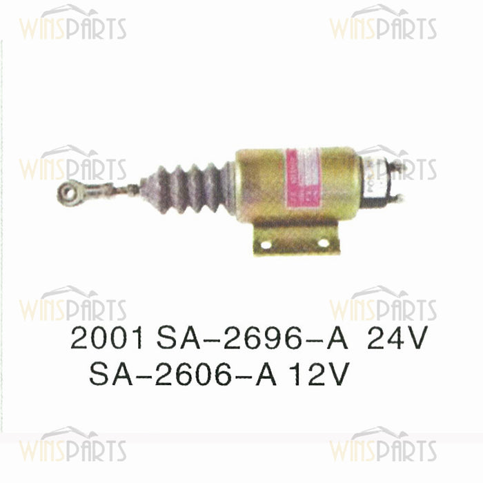 SA-2606-A SA-2696-A Fuel Shutoff Solenoid Switch Shut Off Valve Mitsubishi