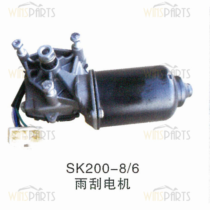 YN53C00004P1 CAB MOTOR WIPER With ARM Blade For Kobelco SK70SR SK200-6